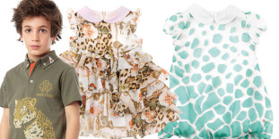 Roberto Cavalli spring/summer 2015 collection for children