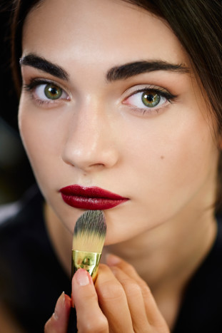 Backstage at DOLCE&GABBANA: