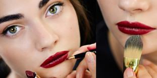 Backstage at DOLCE&GABBANA: