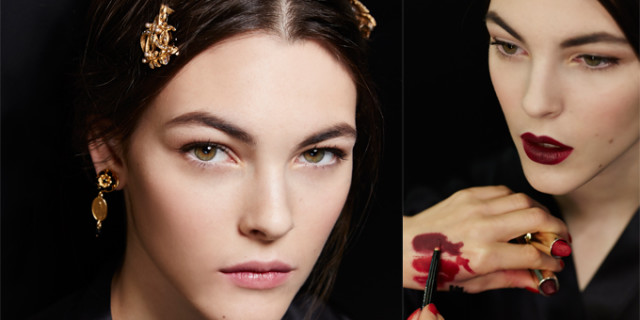 BACKSTAGE at Dolce&Gabbana