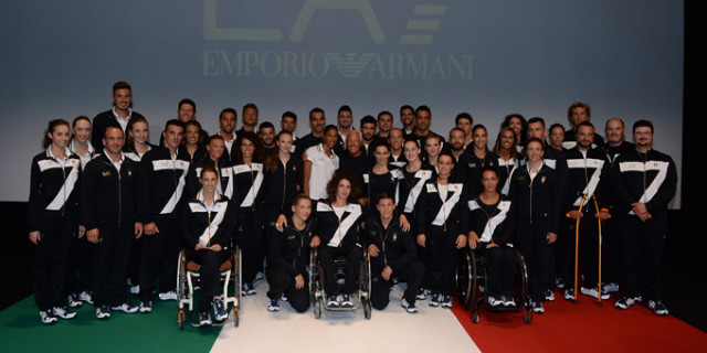 Giorgio Armani dresses the Italian Team for the 2016 Olympic and Paralympic Games in Rio