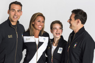 Giorgio Armani dresses the Italian Team for the 2016 Olympic and Paralympic Games in Rio