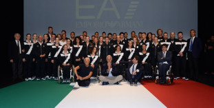 Giorgio Armani dresses the Italian Team for the 2016 Olympic and Paralympic Games in Rio