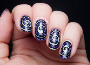 The Disney Diva – Ursula Nail Art