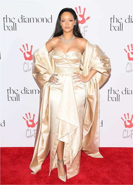 Rihanna wore Dior