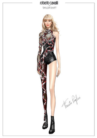 Roberto Cavalli creates a Couture Capsule for Taylor Swift