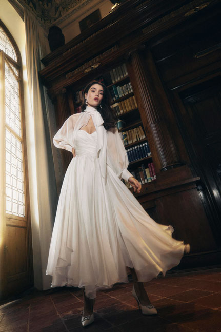 Discovering Bergamo in an Atelier Emé Wedding Dress 12 @Press Office Atelier Emé