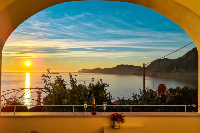luxury honeymoon couple Positano Amalfi Coast